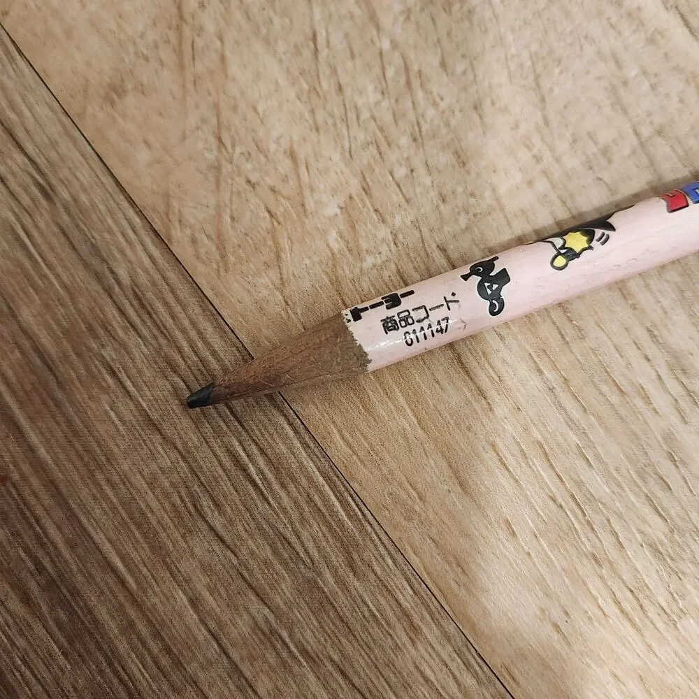 Sanrio Bad BADTZ-MARU Pencil Japan HB Used Sharpened Pink
